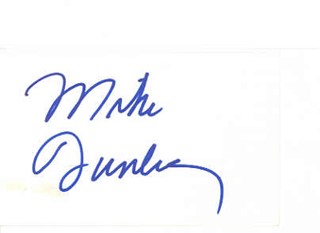 Mike Dunleavy autograph