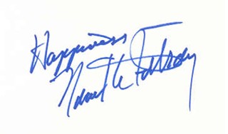 Nanette Fabray autograph