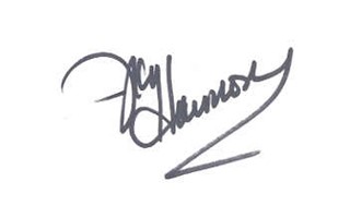 Joy Harmon autograph