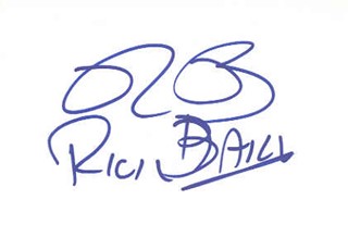 Rick Baker autograph