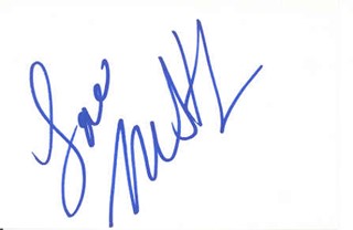 Mia St. John autograph