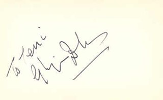 Glynis Johns autograph