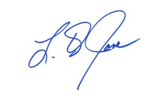 L.Q. Jones autograph