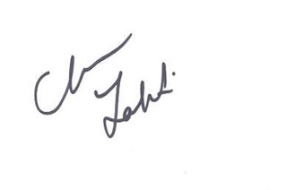 Christine Lahti autograph