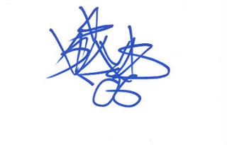 Travis Barker autograph