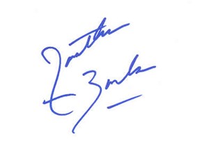 Jonathan Banks autograph
