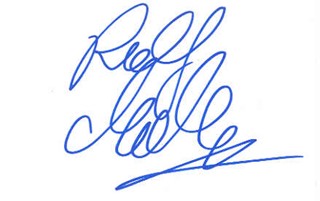 Ralph Moeller autograph