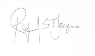 Raymond St. Jacques autograph