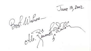 M. Emmet Walsh autograph