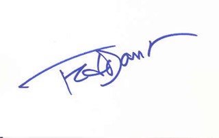 Ted Danson autograph