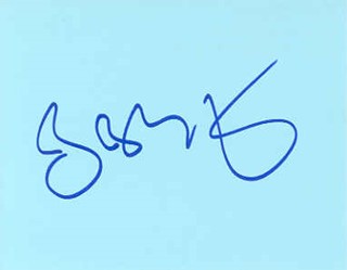 Bob Geldof autograph