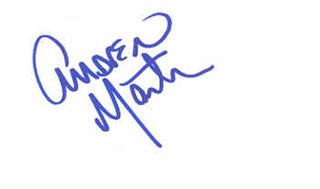 Andrea Martin autograph