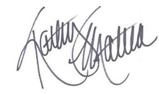 Kathy Mattea autograph