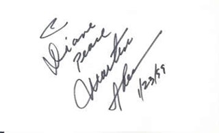 Martin Sheen autograph