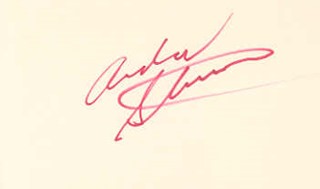 Andrew Stevens autograph