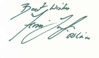 Femi Taylor autograph