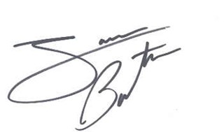 Lance Burton autograph
