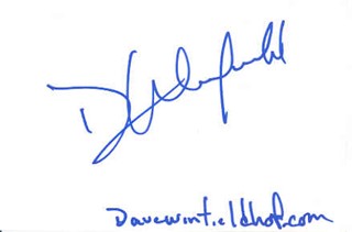 Dave Winfield autograph