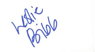 Leslie Bibb autograph
