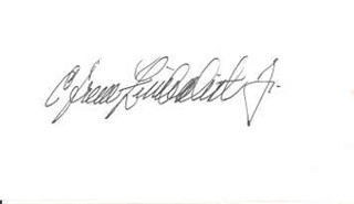 Efrem Zimbalist, Jr. autograph