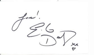 E.G. Daily autograph