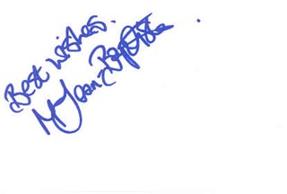 Marianne Jean-Baptiste autograph