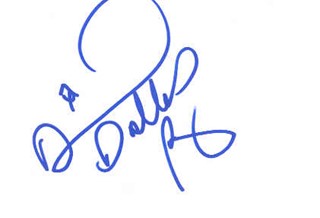 Diamond Dallas Page autograph