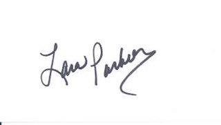 Lara Parker autograph