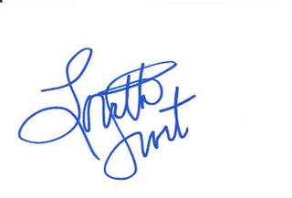 Loretta Swit autograph