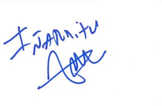 Alejandro Gonzalez Inarritu autograph