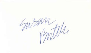 Susan Butcher autograph