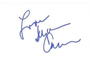 Dyan Cannon autograph