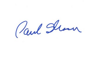 Paul Gleason autograph