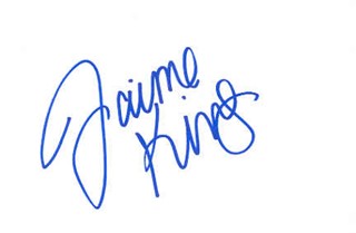 James King autograph