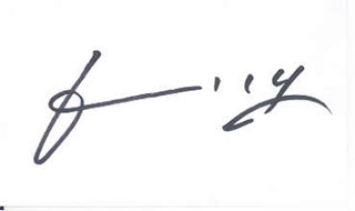 Patti Smith autograph
