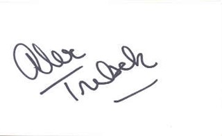 Alex Trebek autograph