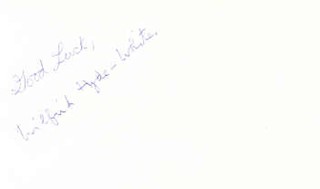 Wilfrid Hyde-White autograph