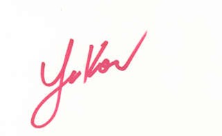 Yakov Smirnoff autograph