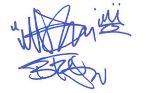 Mos Def autograph