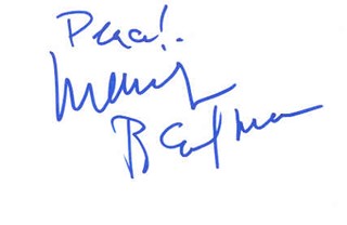 Marilyn Bergman autograph