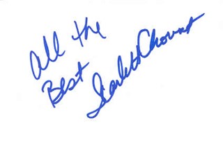 Scarlett Chorvat autograph