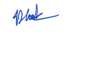 A.J. Cook autograph