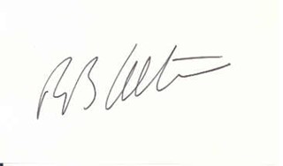 Robert Altman autograph