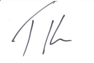 Taylor Hicks autograph