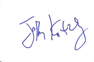 Jeffrey Katzenberg autograph
