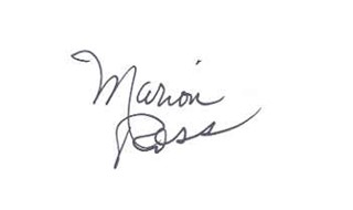 Marion Ross autograph