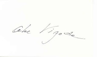 Abe Vigoda autograph