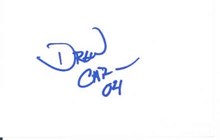Drew Carey autograph