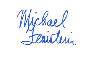 Michael Feinstein autograph