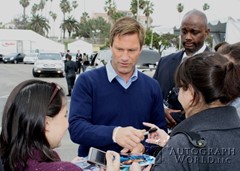 signing photo